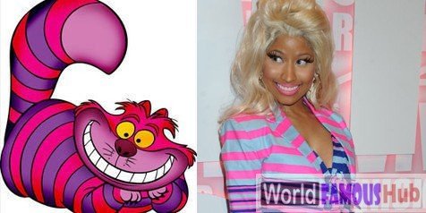 The Cheshire Cat and Nicki Minaj