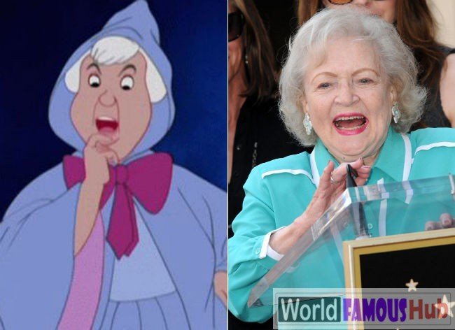 The Fairy Godmother and Betty White