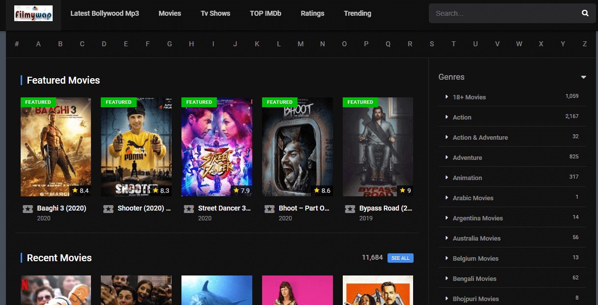 Filmywap In Websites 2020 Best Alternative To 123movies News Over the time it has been ranked as high as 2 185 199 in the world, while most of its traffic comes from india, where it reached as high as 298 694. filmywap in websites 2020 best