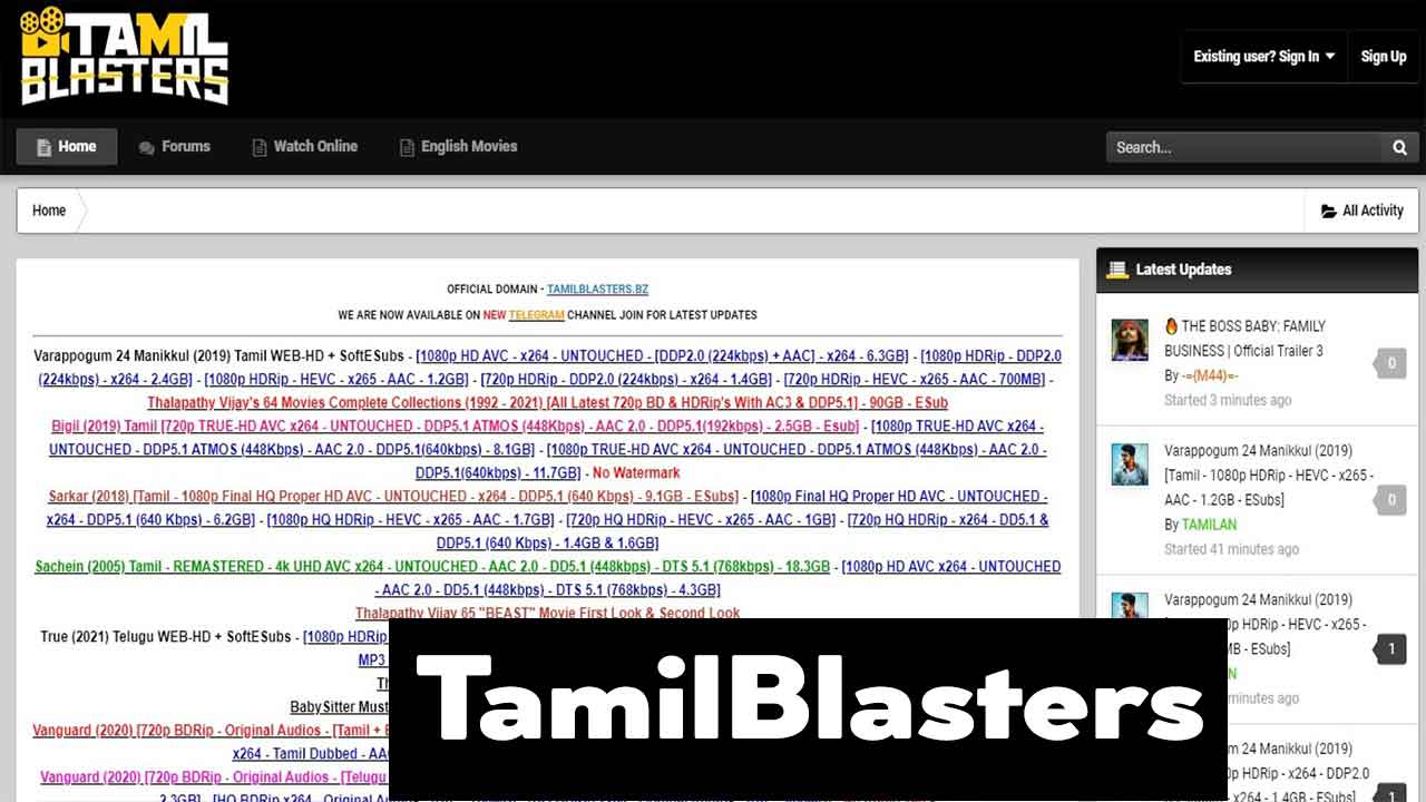 Tamilblasters Tamil Dubbed Movies Download, tamilrockers
