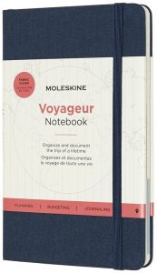 Moleskine travel notebook
